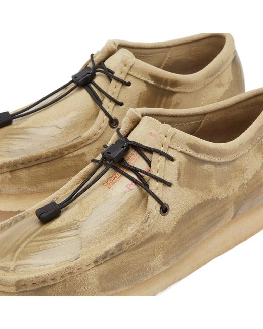 Poliquant Natural X Clarks Wallabee Presented By End for men