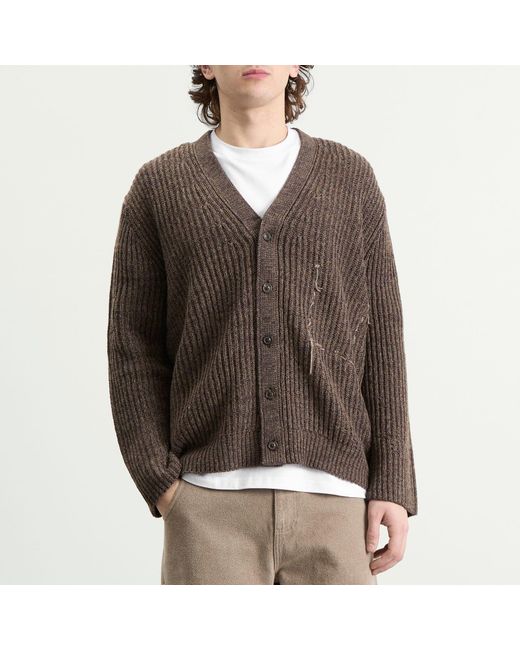 Maison Margiela Brown Cardigan for men