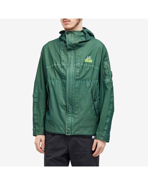 C P Company Green Gore G-Type Hooded Jacket for men
