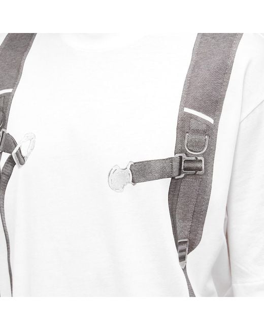 Off-White c/o Virgil Abloh White Off- Backpack Skate T-Shirt for men