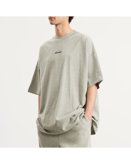 Fear Of God Gray Signature 90S T-Shirt for men