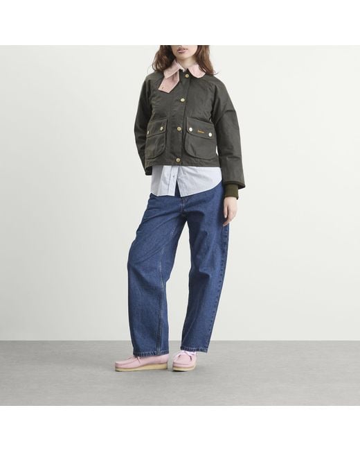 Barbour Multicolor Crop Beadnell Jacket