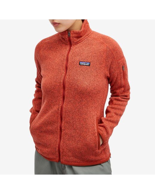 Patagonia Red Better Sweater Jacket