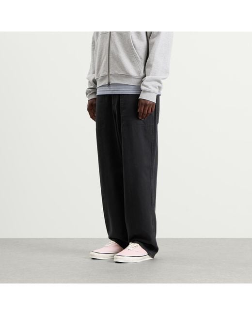 by Parra Black Art Pants for men