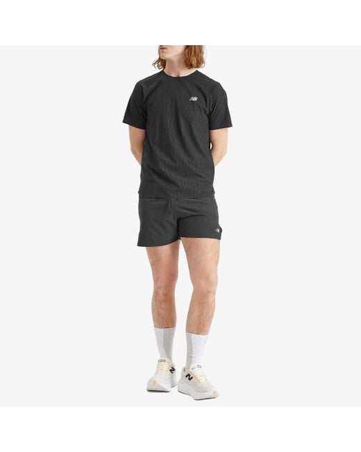 New Balance Black New Balance Race Day Ultra Light T-Shirt