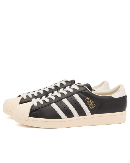 Adidas Black Superstar Vintage