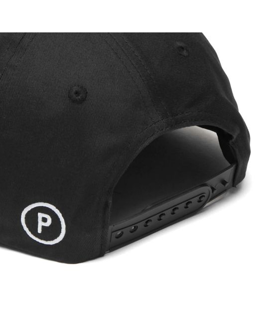 Picante Black Senna Crew Cap for men
