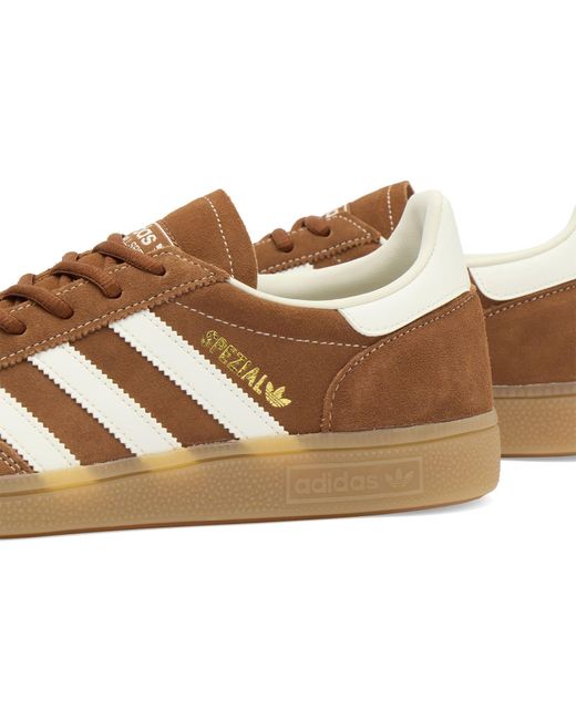 Adidas Brown Handball Spezial Sneaker for men