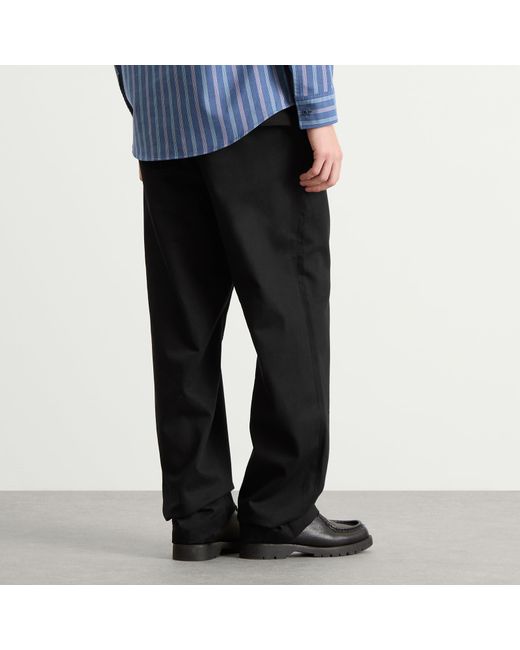 Randy's Garments Black Randy's Garments Gusseted Work Pants for men
