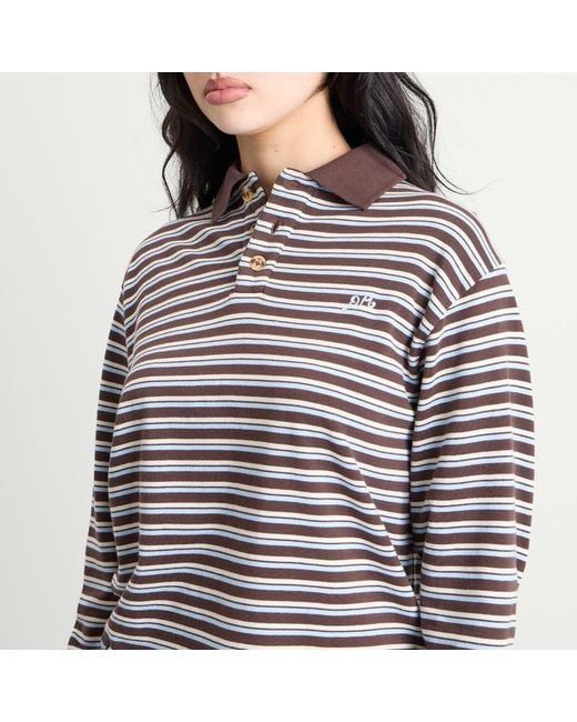 Damson Madder Multicolor Remie Rugby Top