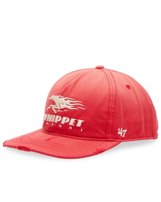 END. Red Whippet Hitch Cap