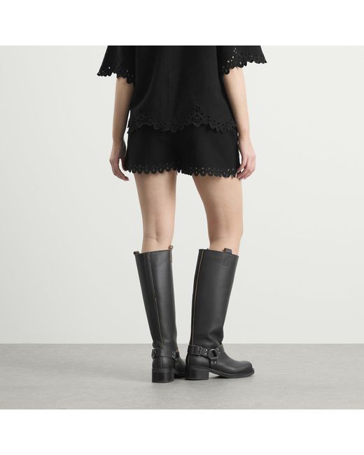 Isabel Marant Black Balyme Shorts