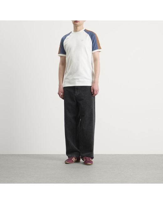 Adidas White Cali T-Shirt for men