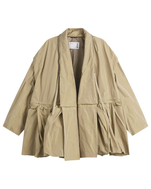 Toga Brown Toga Memory Taffeta Jacket