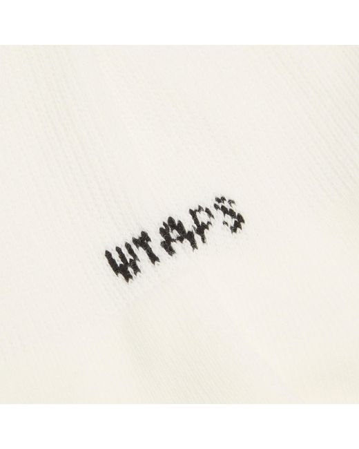 (w)taps White Skivvies Sox 3-Pack for men