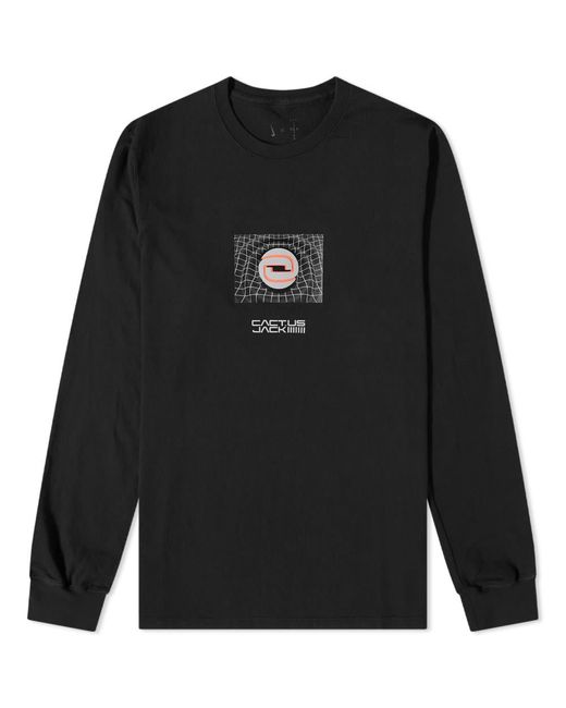 Nike Cotton X Travis Scott Long Sleeve Bh T-shirt in Black for Men | Lyst