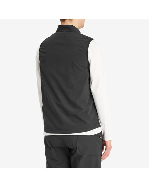 【CAYL】 flow pullover vest / black CAYL Flow Pullover Vest Black – Breathable DWR Shell | Out