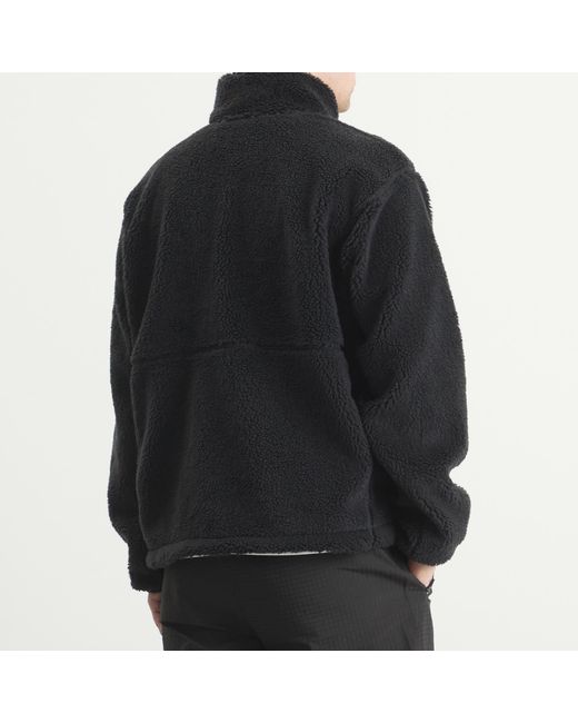 The North Face Black Heritage Extreme Pile Zip Jacket for men