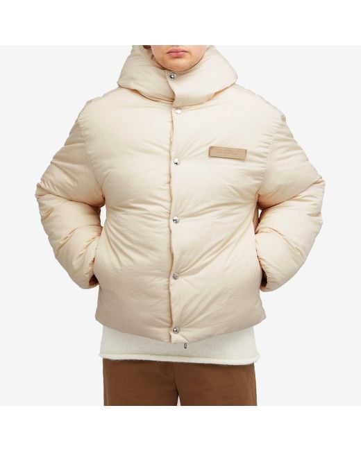 Jacquemus Natural Puffer Jacket for men