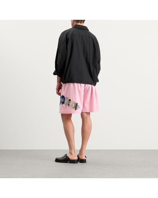 STORY mfg. Pink Bridge Shorts