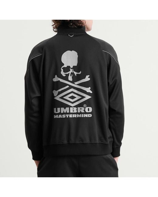 MASTERMIND WORLD Black X Umbro Track Jacket for men