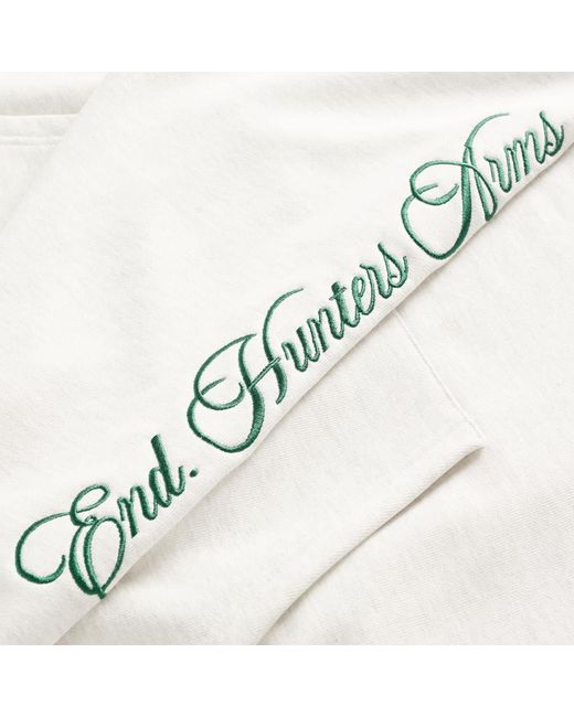 END. White The Usual Hoodie