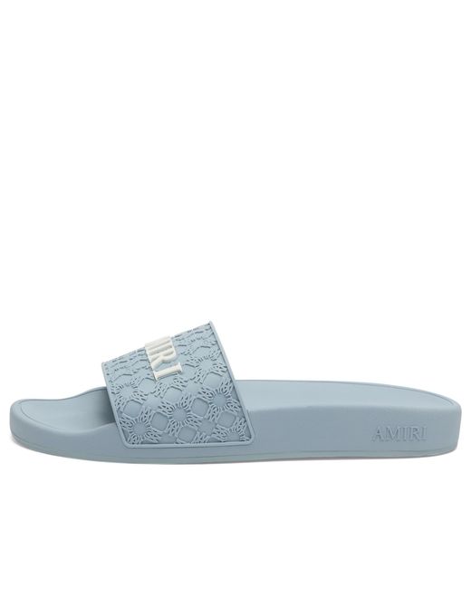Amiri Blue Ma Quad Pool Slide for men