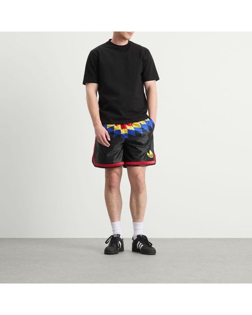 Adidas Blue Basketball Diamond Pack Short for men