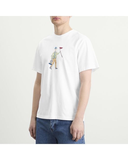 Forét White Patrol T-Shirt for men