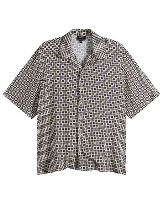 A.P.C. Gray Chemise Bennet Shirt for men