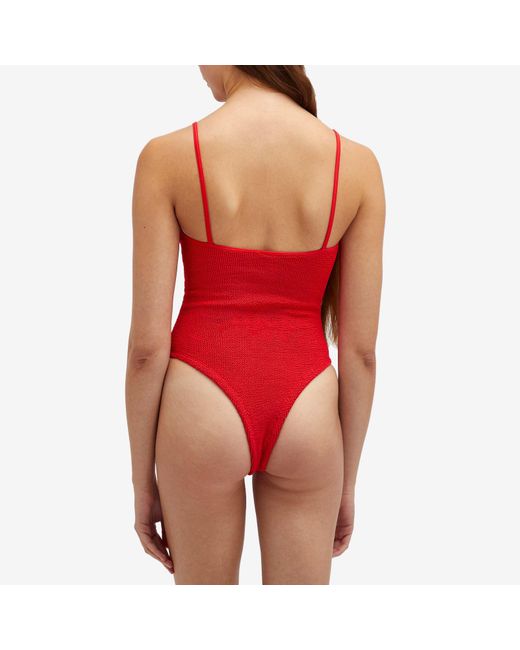 Hunza G Petra Swim in Red Lyst UK