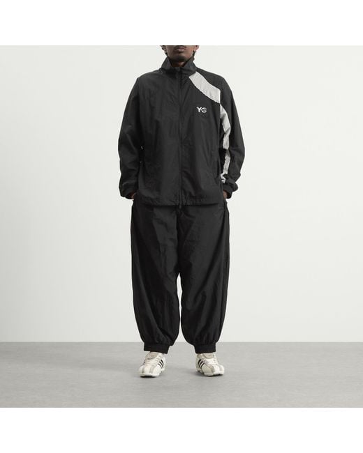 Y-3 Black Logo Track Pant for men