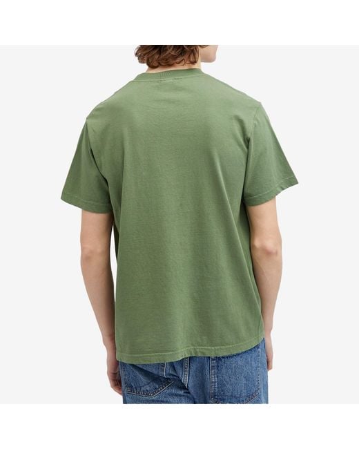 Sporty & Rich Green Wellness Ivy T-Shirt for men