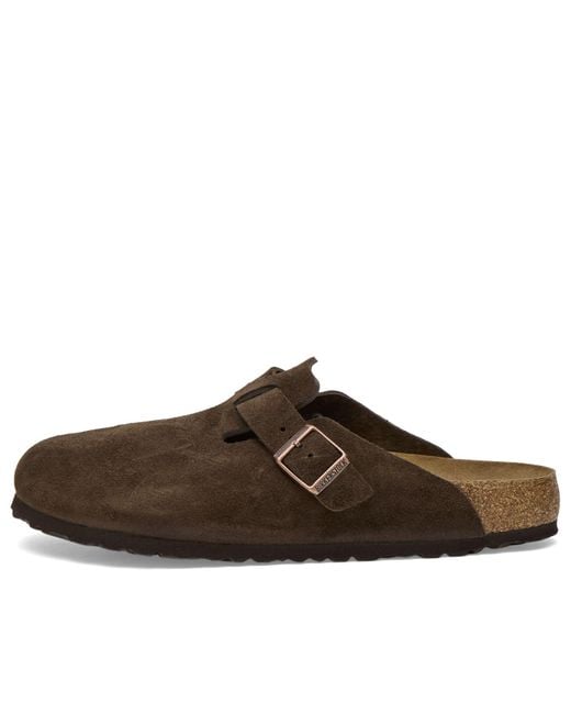 Birkenstock Brown Boston Sfb Clog for men