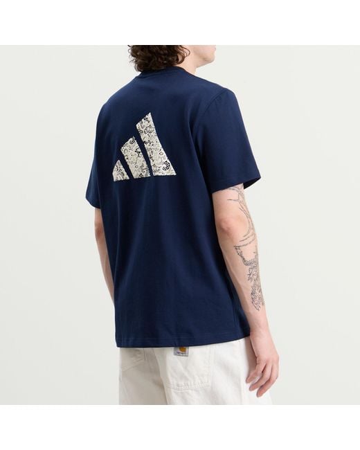 Adidas Blue X Arte T-Shirt for men
