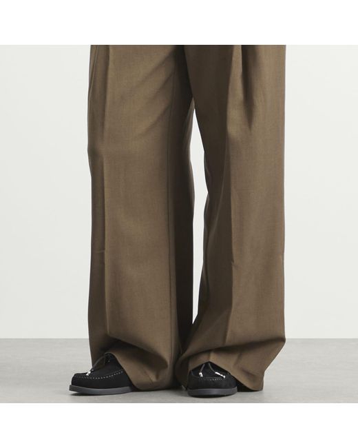 Toga Black Suede Loafers
