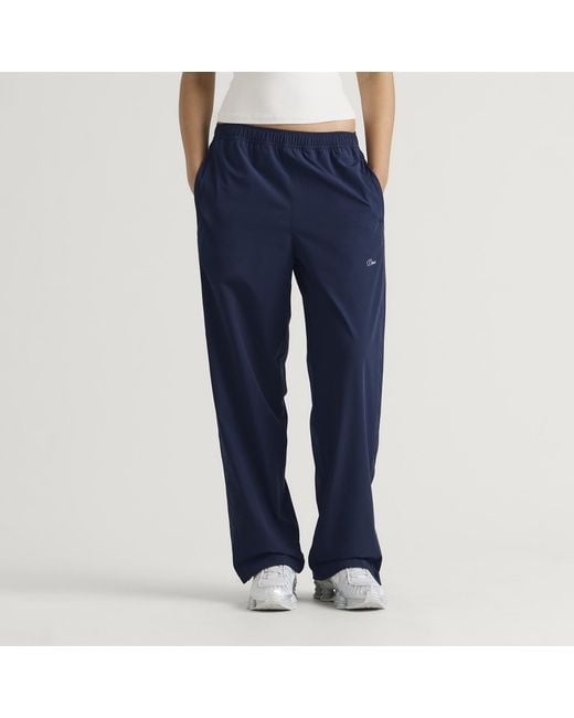 Dime Blue Athletic Snap Pants