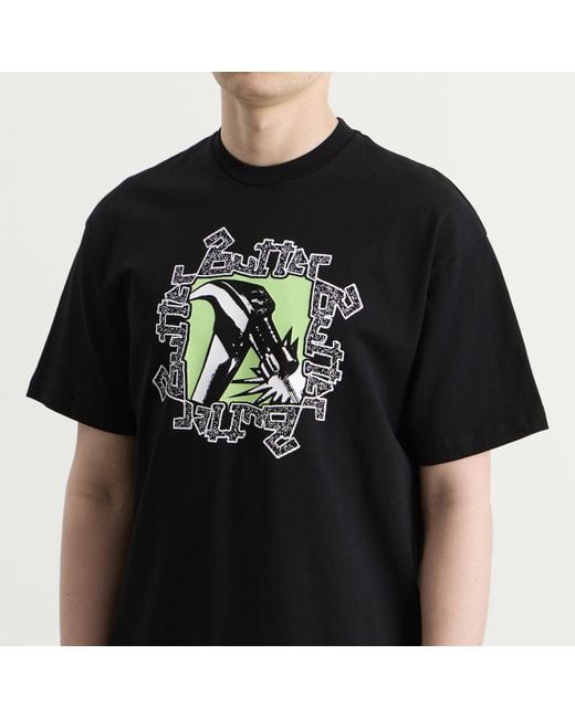 Butter Goods Black Hammer T-Shirt for men