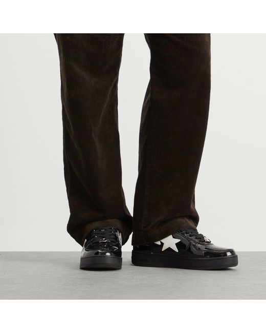 A Bathing Ape Black Bape Sta #1 M2 Sneakers for men