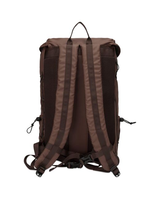 Elliker Brown Wharfe Flapover Backpack