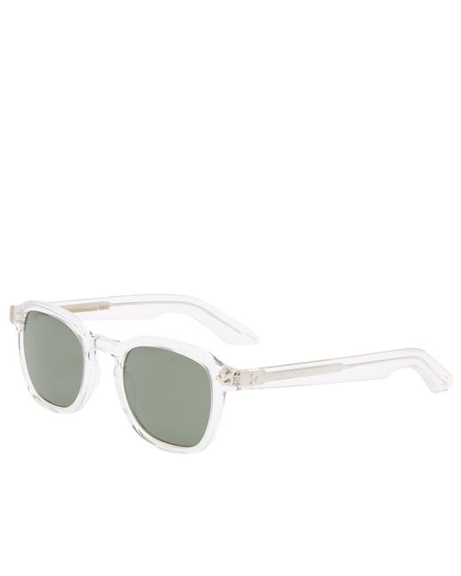 Moscot White Momza Sunglasses for men