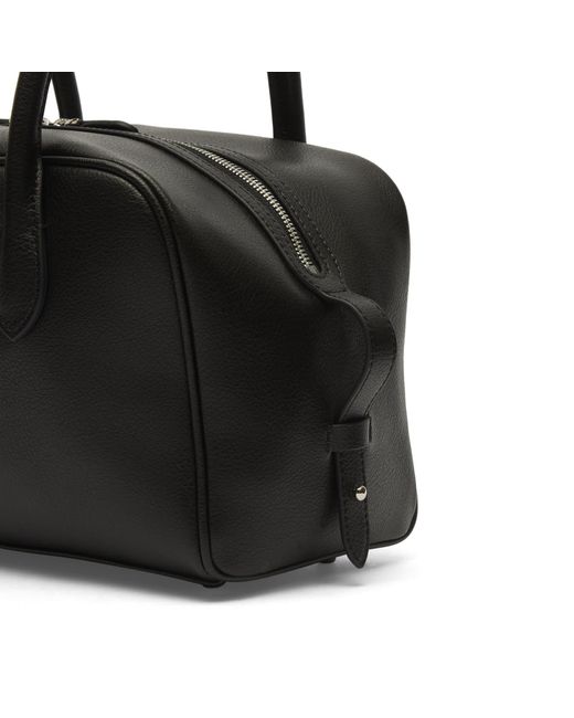 DUNST Black Leather Shoulder Bag