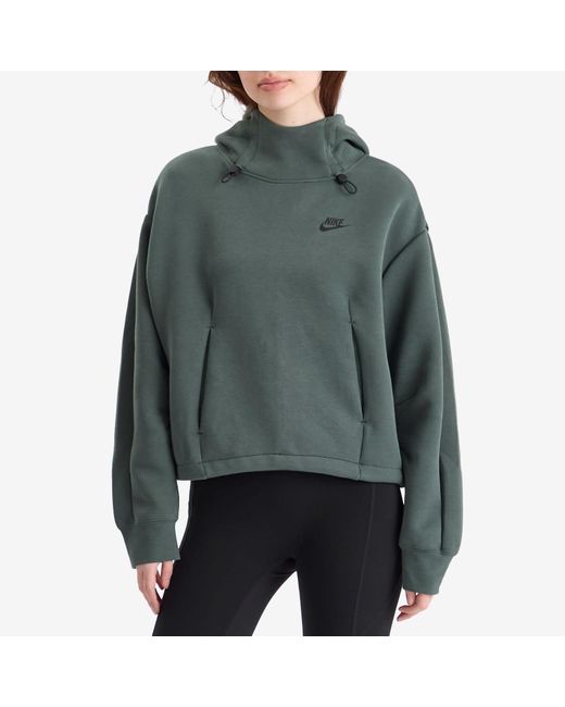 Nike Green Tech Fleece Oversized Hoodie