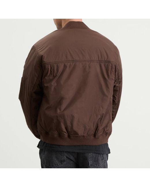 Represent Brown Smart Bomber Jacket for men