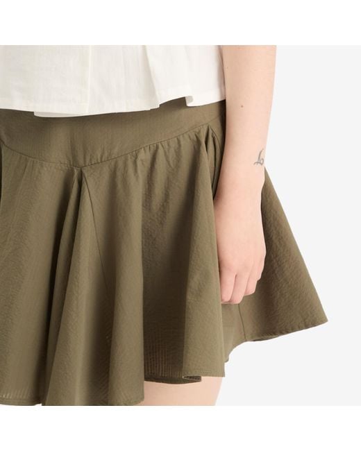 Peachy Den Brown Dylan Mini Skirt
