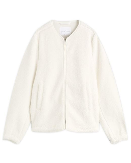 Samsøe & Samsøe White Saautumn Fleece Jacket