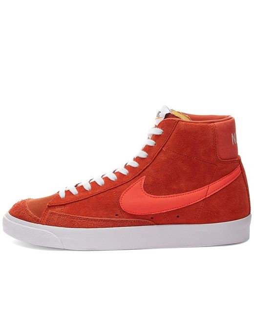 Nike Blazer Mid 77 Vntg Suede Mix in Orange for Men - Lyst