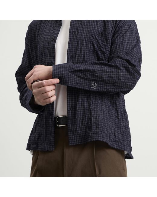 Ronning Blue Japanese Shirt for men