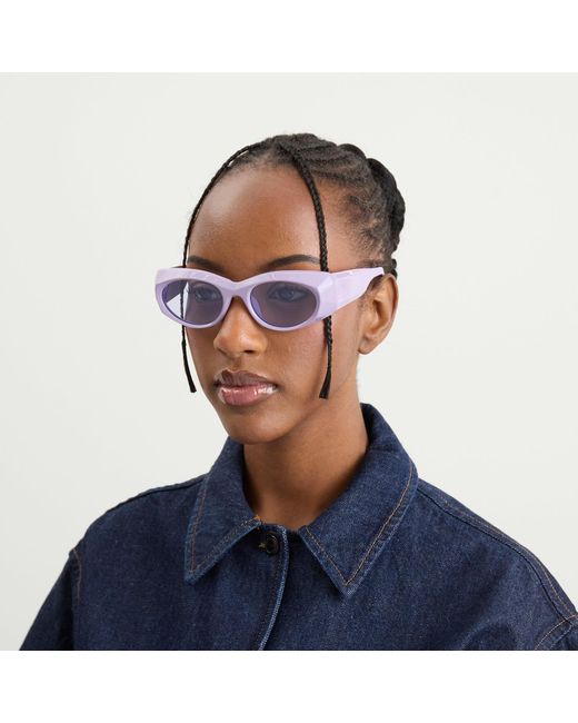 la society Purple Baylor Sunglasses