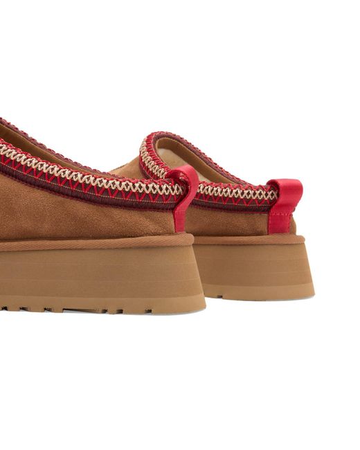 Ugg Brown Tazz Ii Slip On Platform Shoe